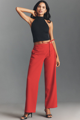 Tyler Mcgillivary Cleo Pants In Red