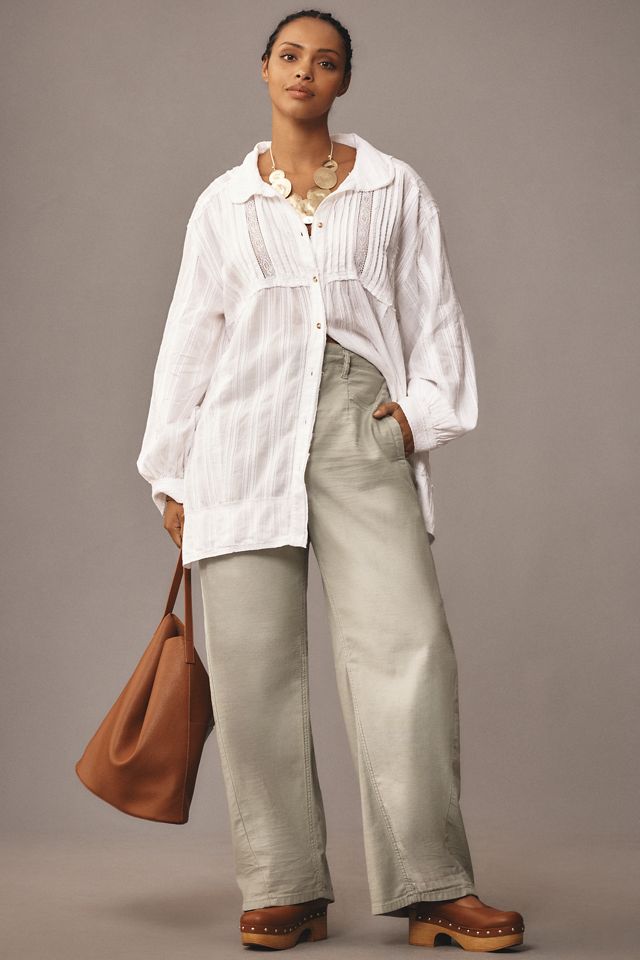 The Vintage Bow Full-Length Pants by Pilcro #9