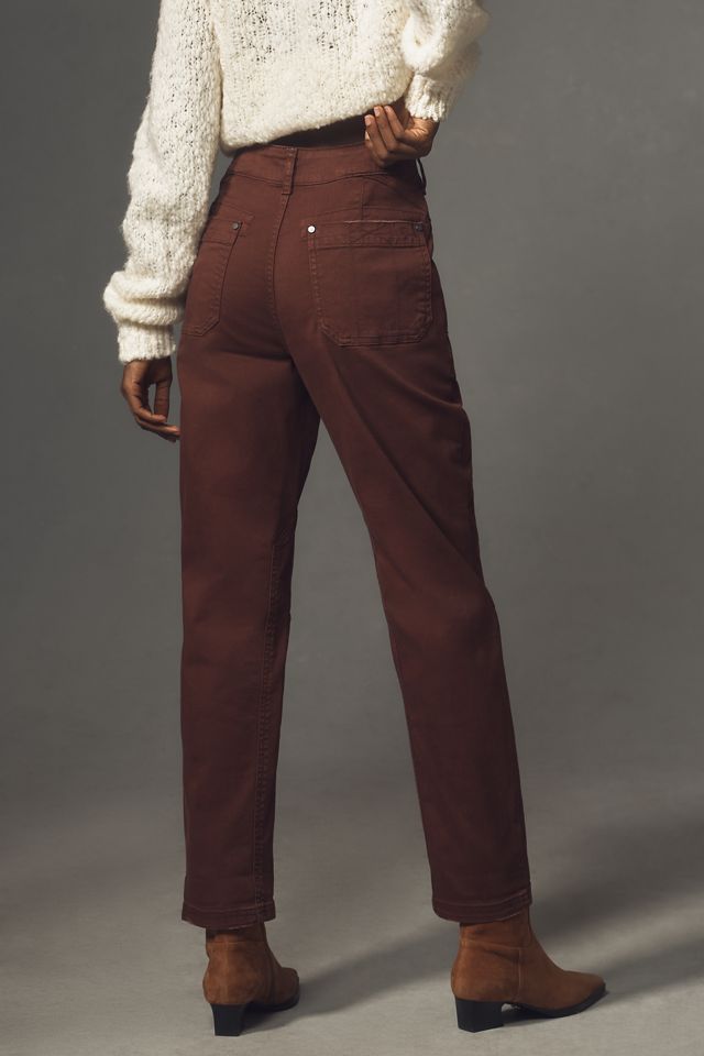 The Wanderer Mid-Rise Relaxed-Leg Pants by Pilcro #3