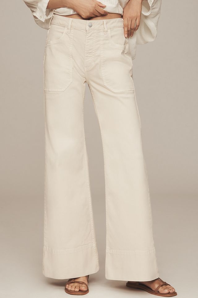 The Rylan Relaxed High-Rise Flare Pants by Pilcro #1