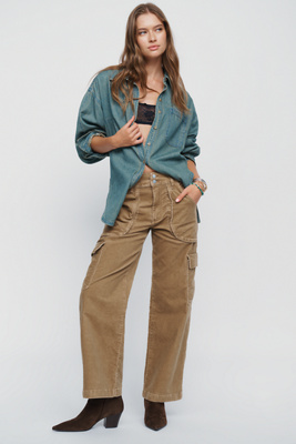 Pilcro High Rise Straight Leg Utility Pants by Anthropologie
