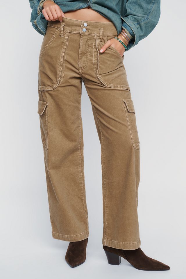 Pilcro High Rise Straight Leg Utility Pants #1