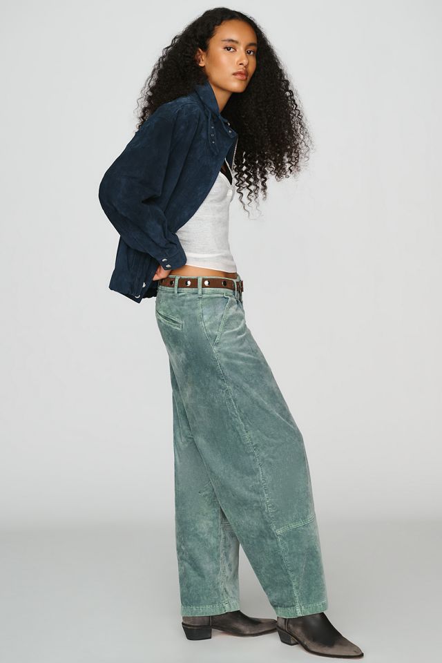 Pilcro Elmira Corduroy Stretch Barrel-Leg Pants #2