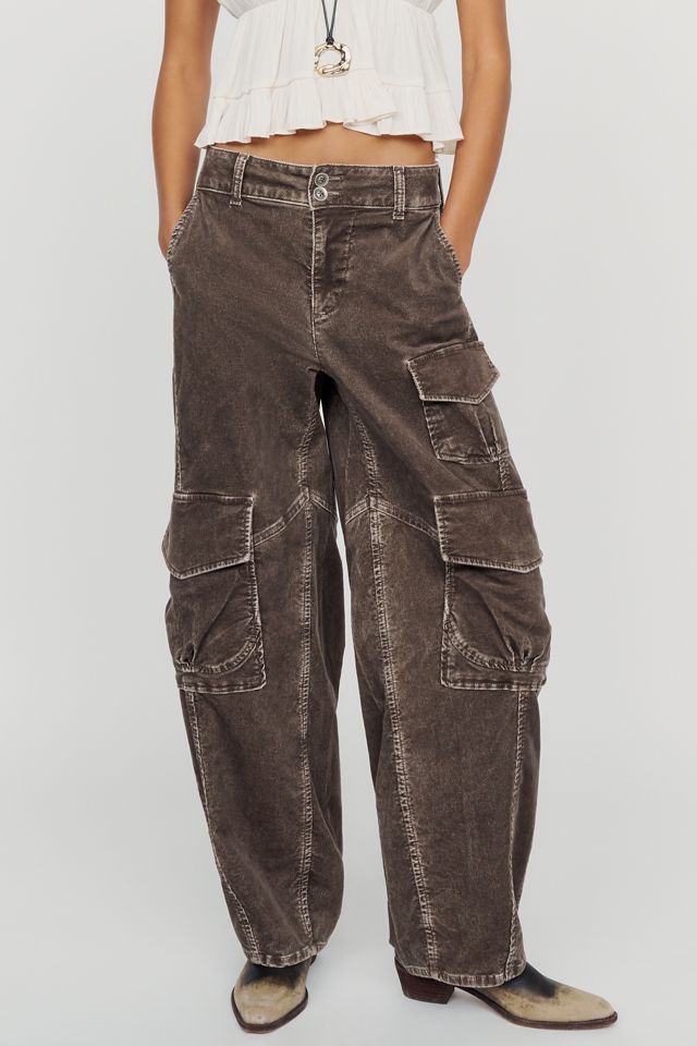 Pilcro Aero Corduroy Wide-Leg Cargo Pants  #4