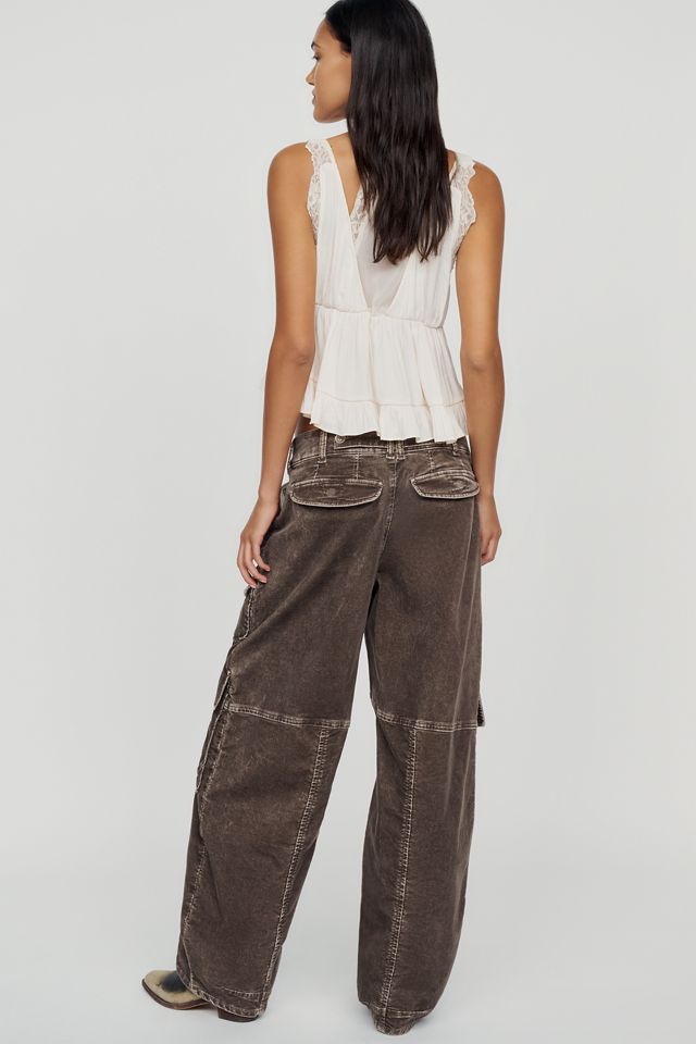 Pilcro Aero Corduroy Wide-Leg Cargo Pants  #5
