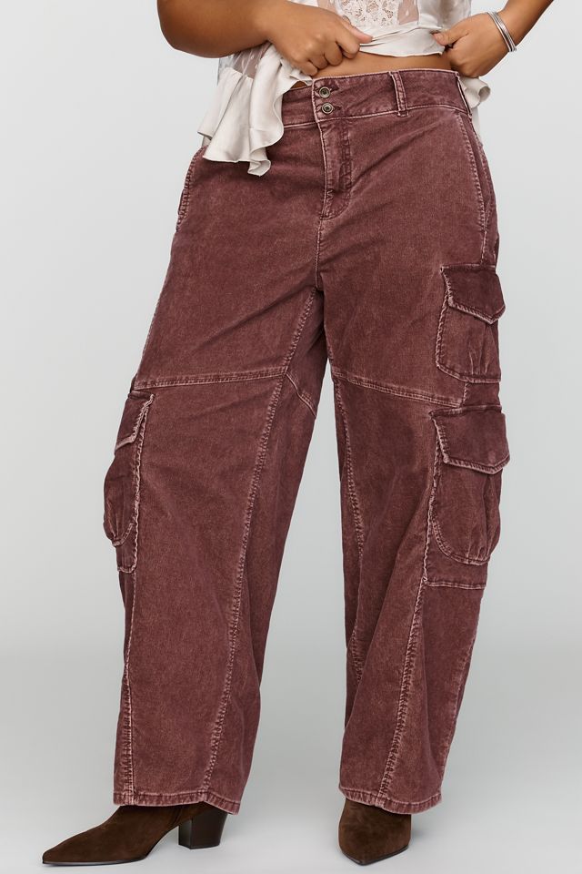 Pilcro Aero Corduroy Wide-Leg Cargo Pants #8