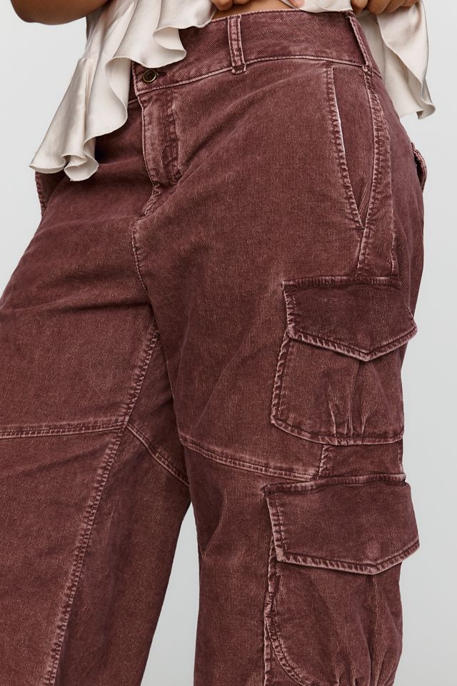 Pilcro Aero Corduroy Wide-Leg Cargo Pants #10