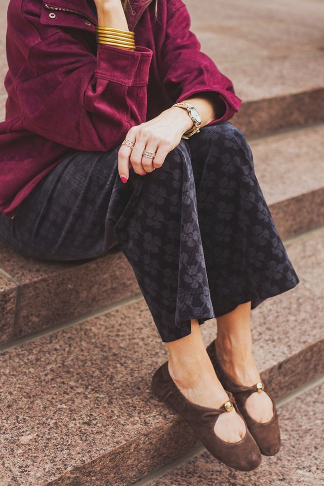 @merricksart x Maeve Corduroy Full Length Colette Pants #1