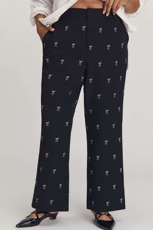 Eloquiin Plus Bow Bootcut Jumpsuit #1