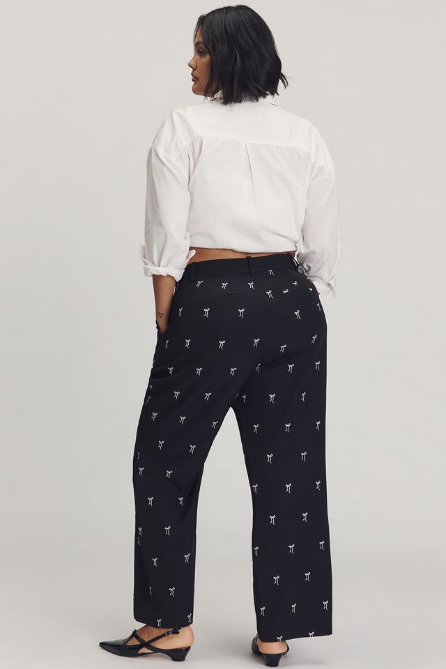 Eloquiin Plus Bow Bootcut Jumpsuit #3