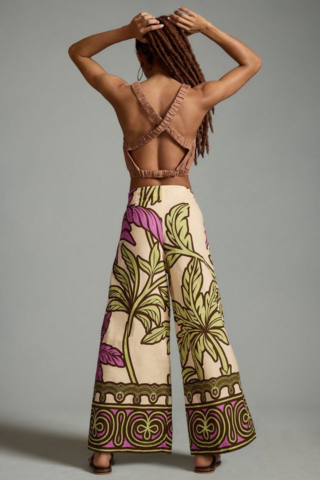 Ravenea Espartel Printed Wide-Leg Pants #3