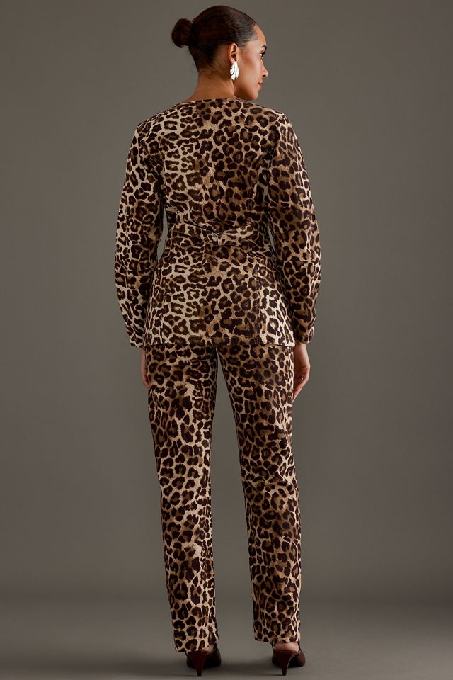 ALIGNE Carmela Leopard Jeans #2
