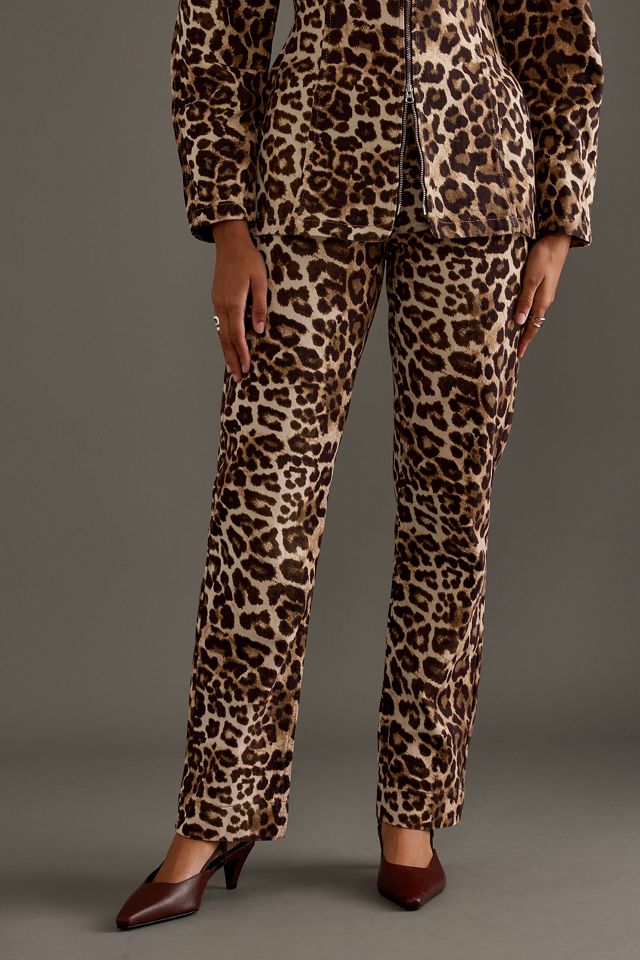 ALIGNE Carmela Leopard Jeans #1