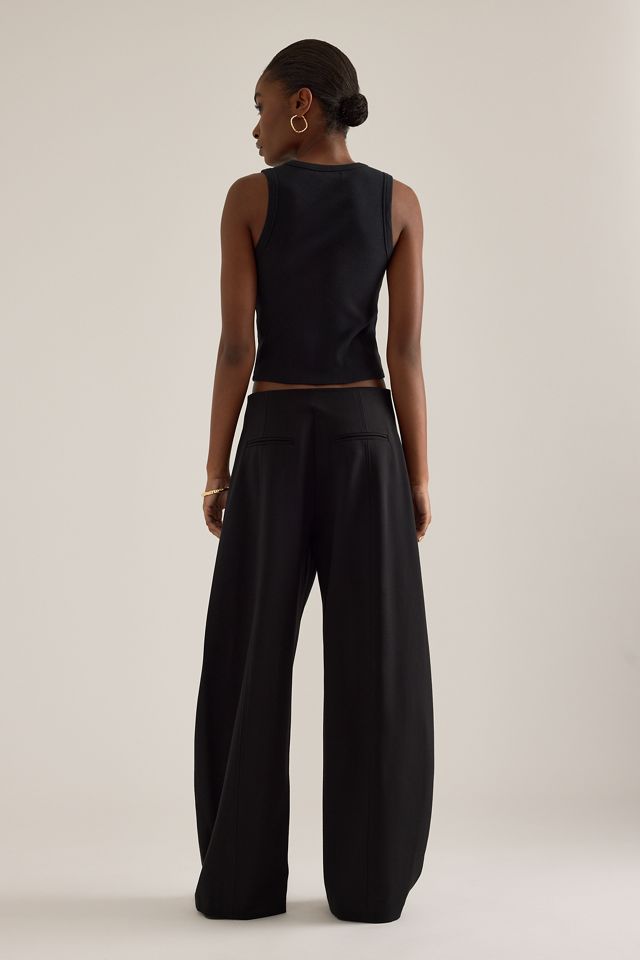 ALIGNE Houston Ponte Barrel Trousers #5