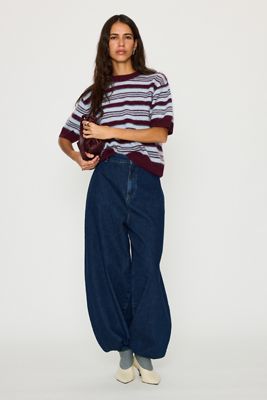 Jeans de Pierna Globo Aligne Meryl