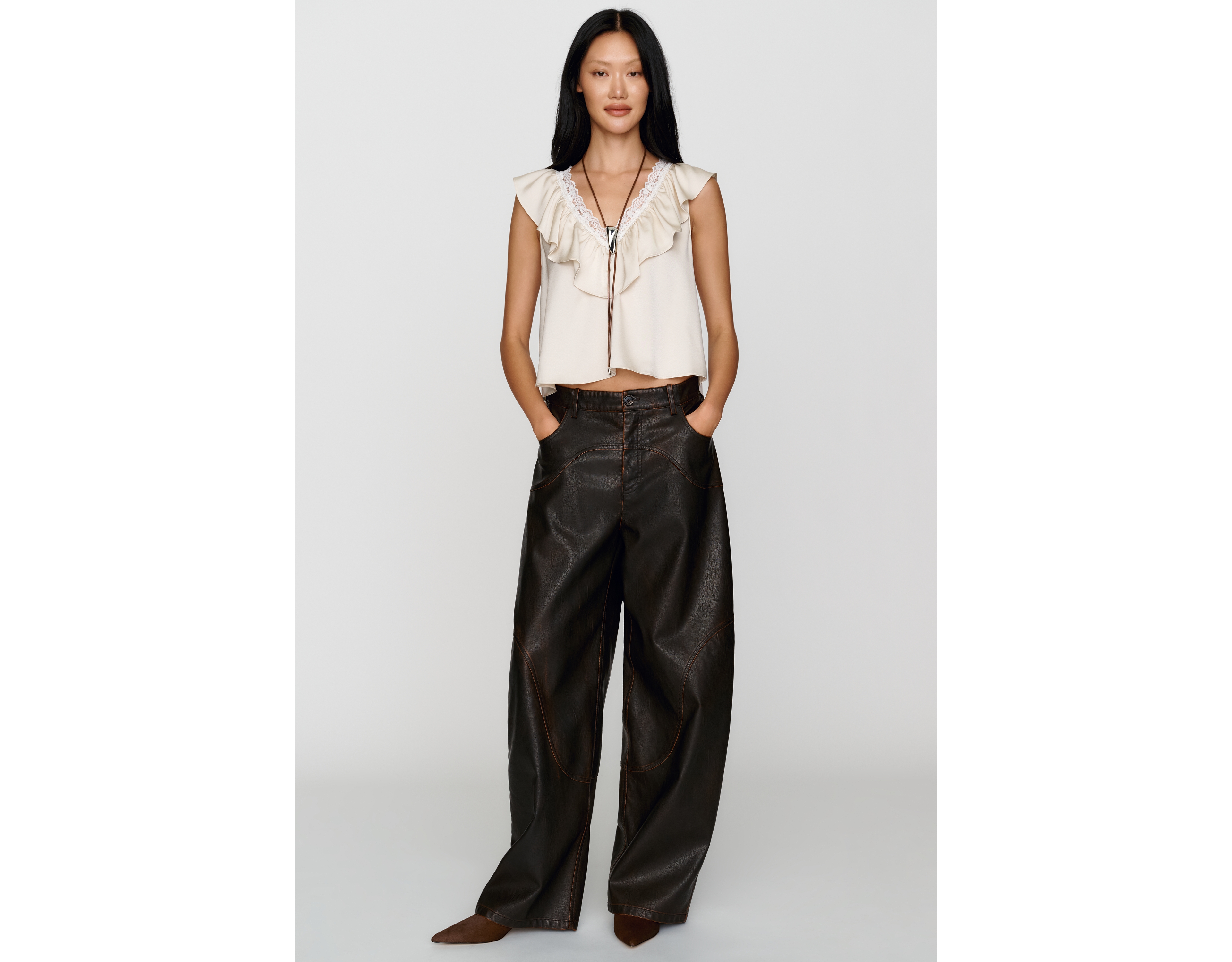 Baum und Pferdgarten Napolen Faux Leather Pants