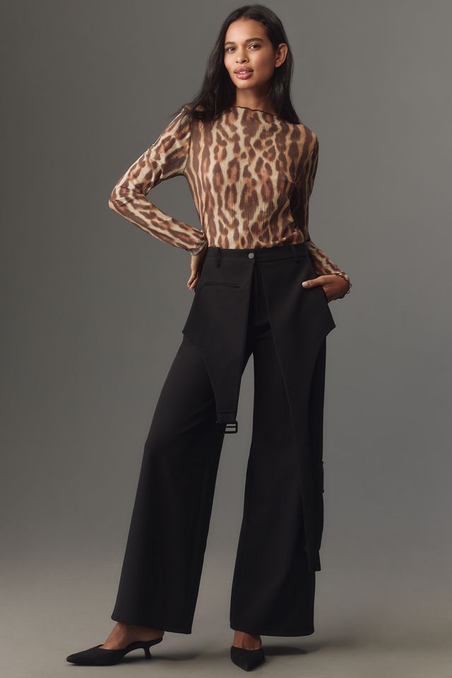 Mehtap Elaidi Crepe Overalls #1