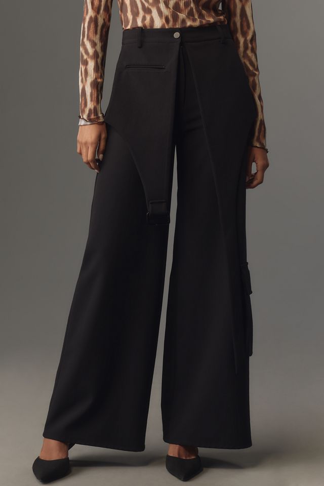 Mehtap Elaidi Crepe Overalls #2