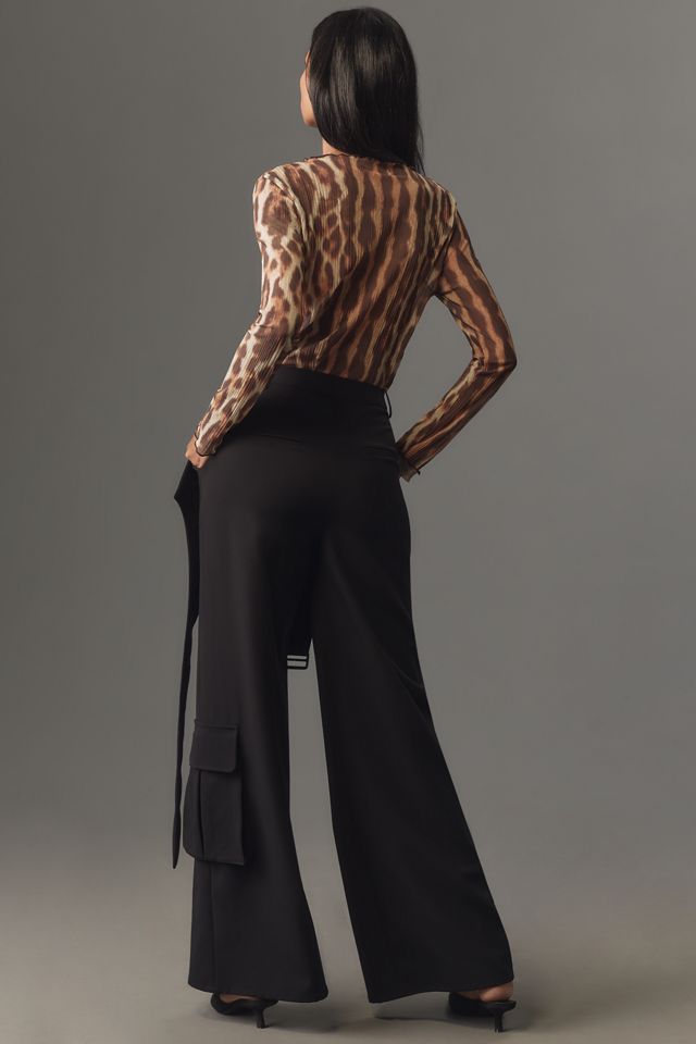 Mehtap Elaidi Crepe Overalls #3