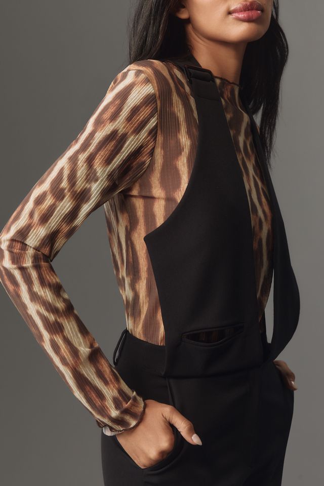 Mehtap Elaidi Crepe Overalls #4