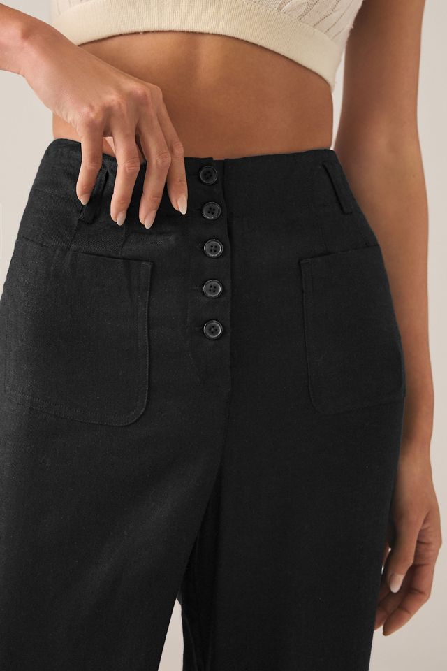 TwentySixHundred Button-Front Straight-Leg Pants #3