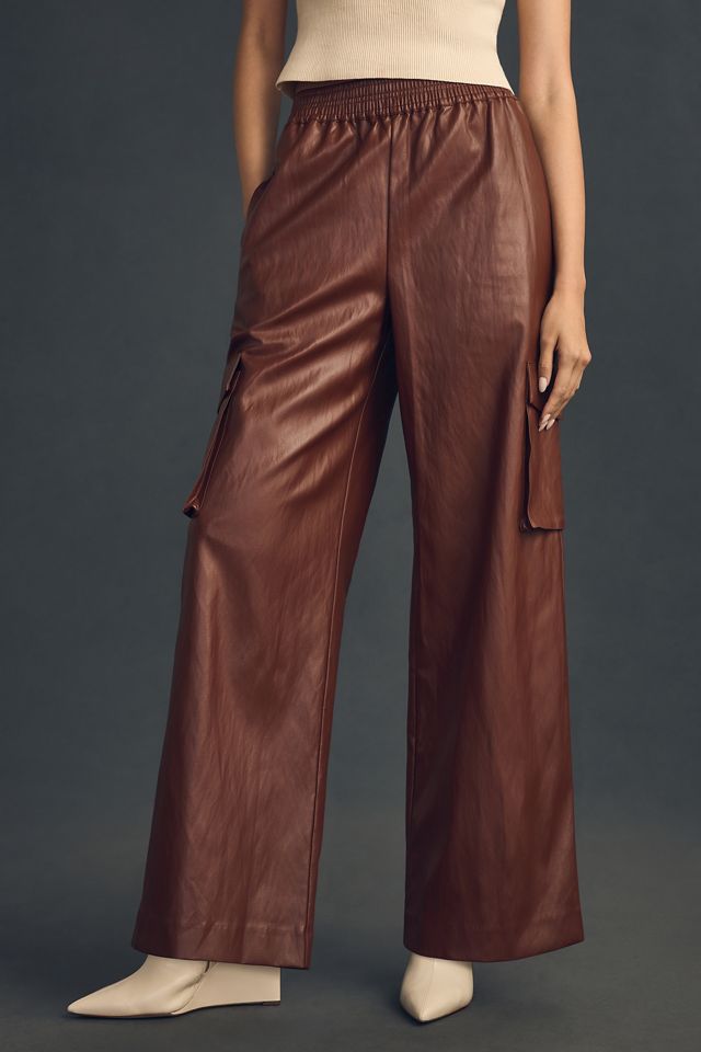 TwentySixHundred Faux Leather Utility Pull-On Pants #1