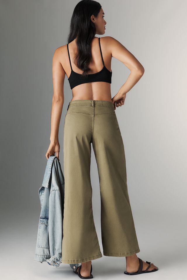 Pilcro Crop Wide-Leg Pants #2