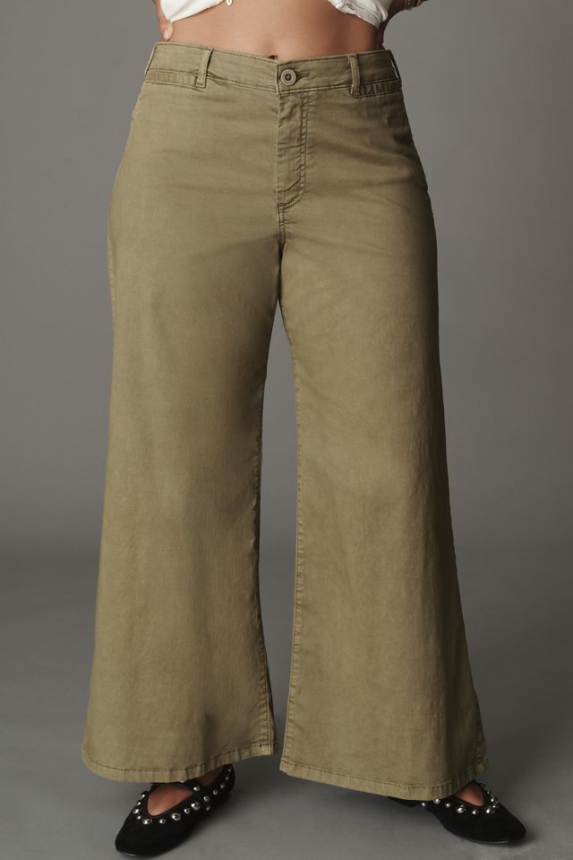 Pilcro Crop Wide-Leg Pants #5