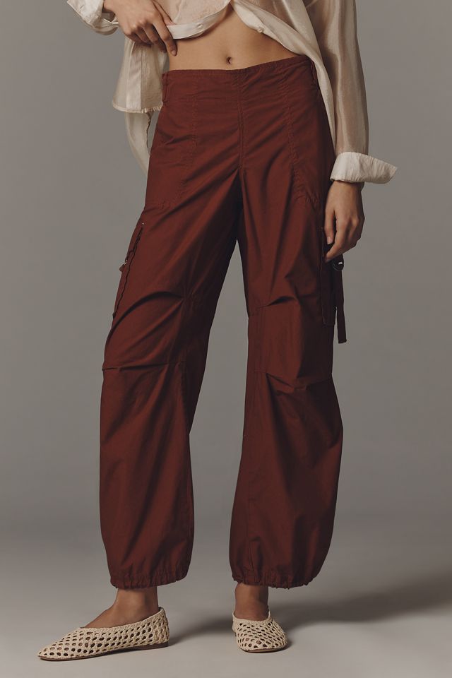 By Anthropologie Utility Parachute Pants #1