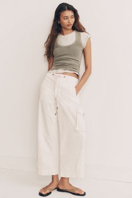 Pilcro Crop Cargo Pants