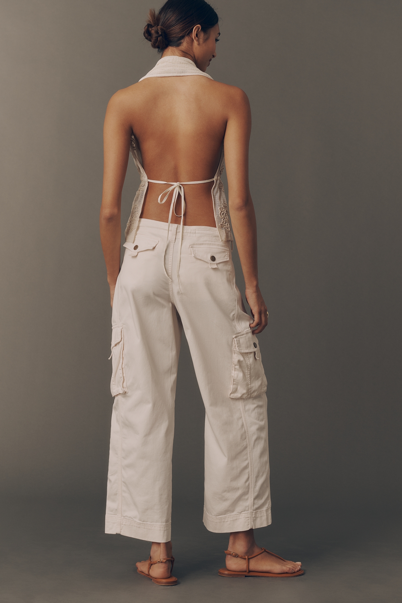 Pilcro Crop Cargo Pants