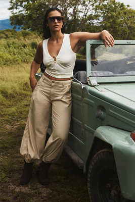 Pilcro Balloon Trousers