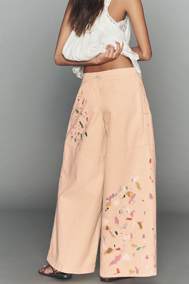 SOOR PLOOM 花柄オールインワン 4yr/104cm Pilcro Simona Palazzo Pants | Anthropologie