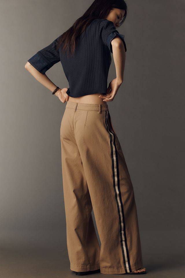 Maeve Pleated Track Trousers #2