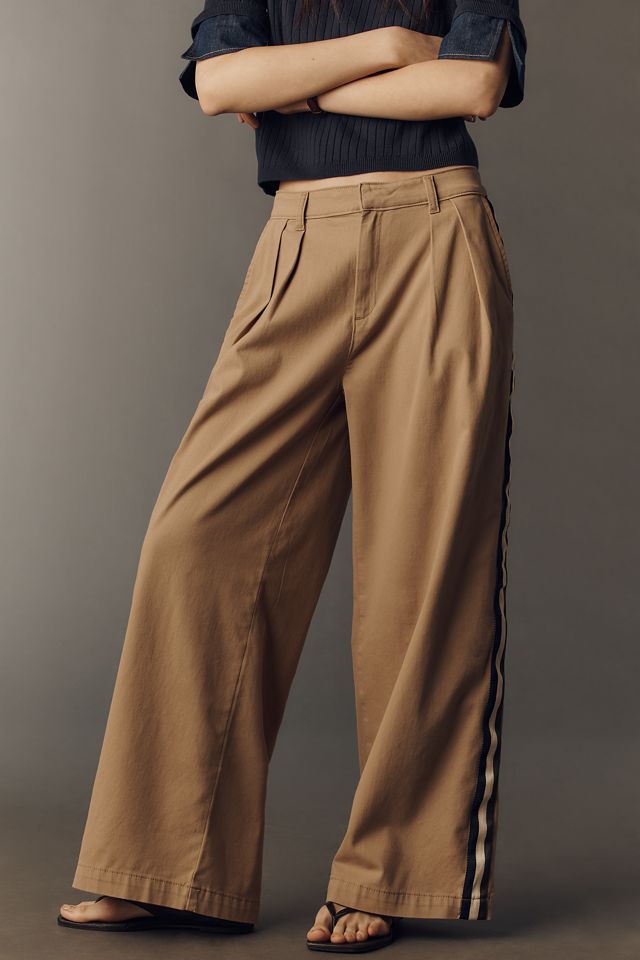 Maeve Pleated Track Trousers #3