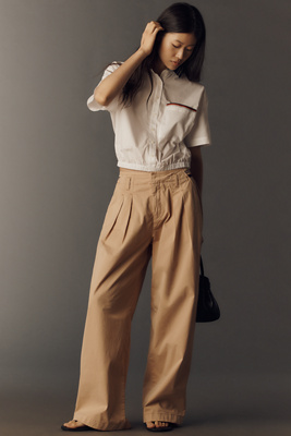 Dockside Wide-Leg Trousers by Maeve
