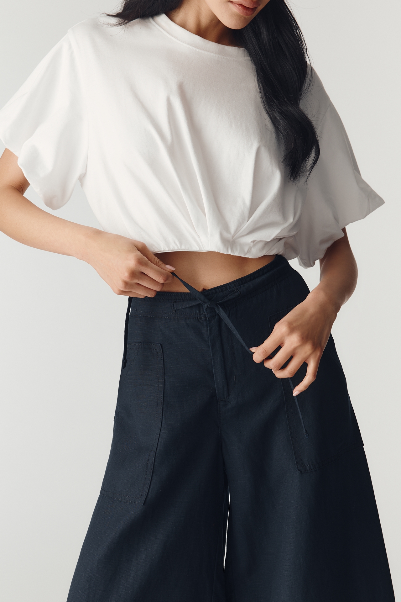 By Anthropologie The A-Line Wide Leg Trousers