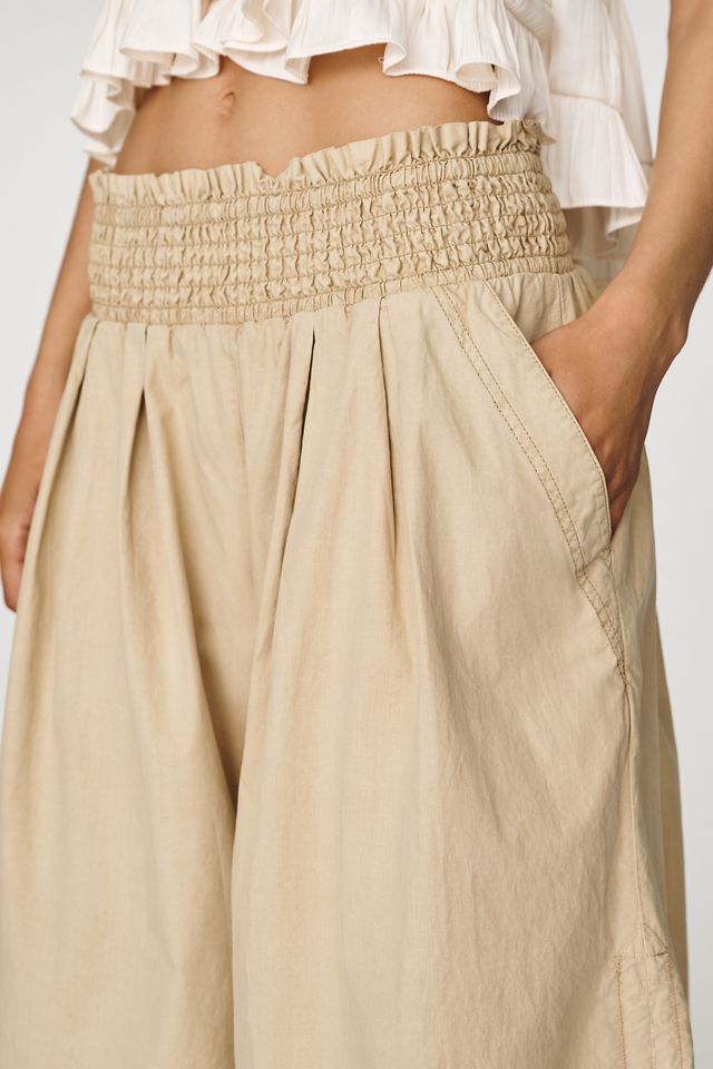 By Anthropologie Ruched Parachute Pants #3