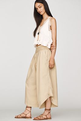 By Anthropologie Ruched Parachute Pants