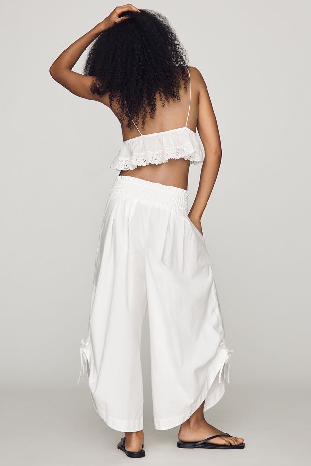 By Anthropologie Ruched Parachute Pants #2