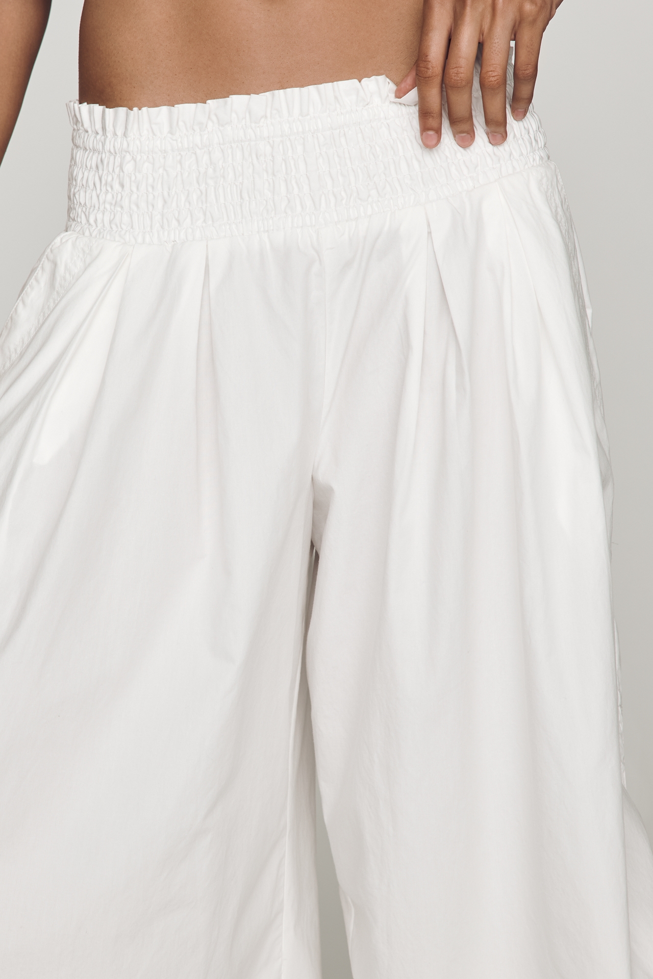 By Anthropologie Ruched Parachute Pants