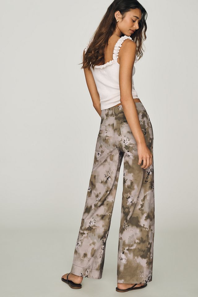 Maeve Colette High-Rise Wide-Leg Full-Length Pants #2