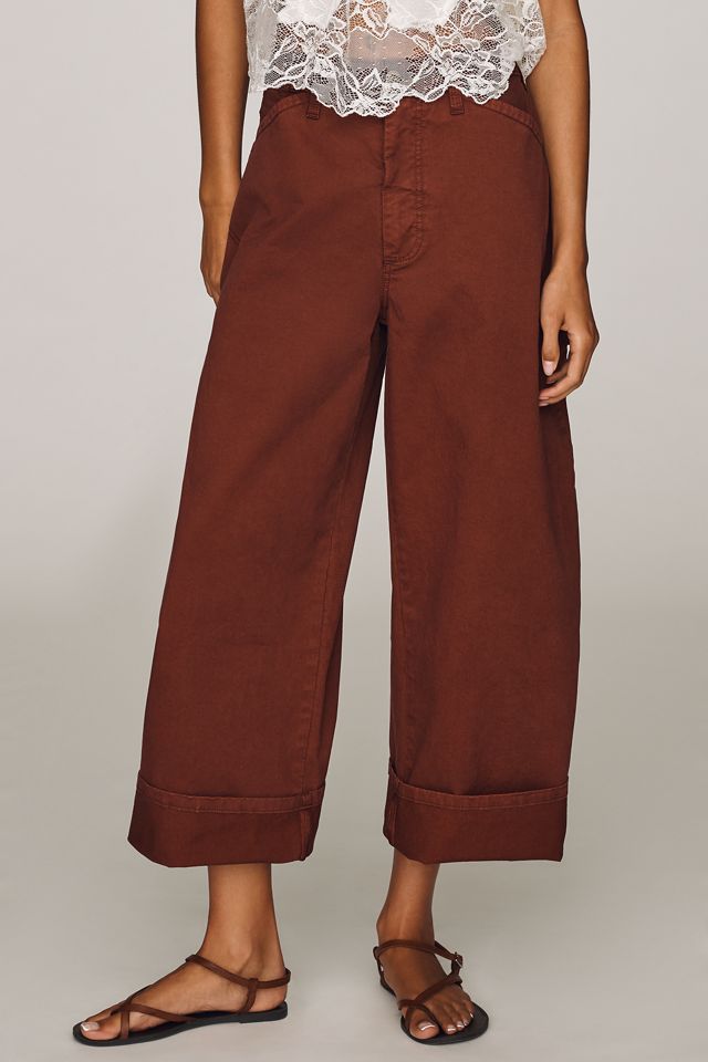 Pilcro Kayden Full Length Utility Barrel Pants #3