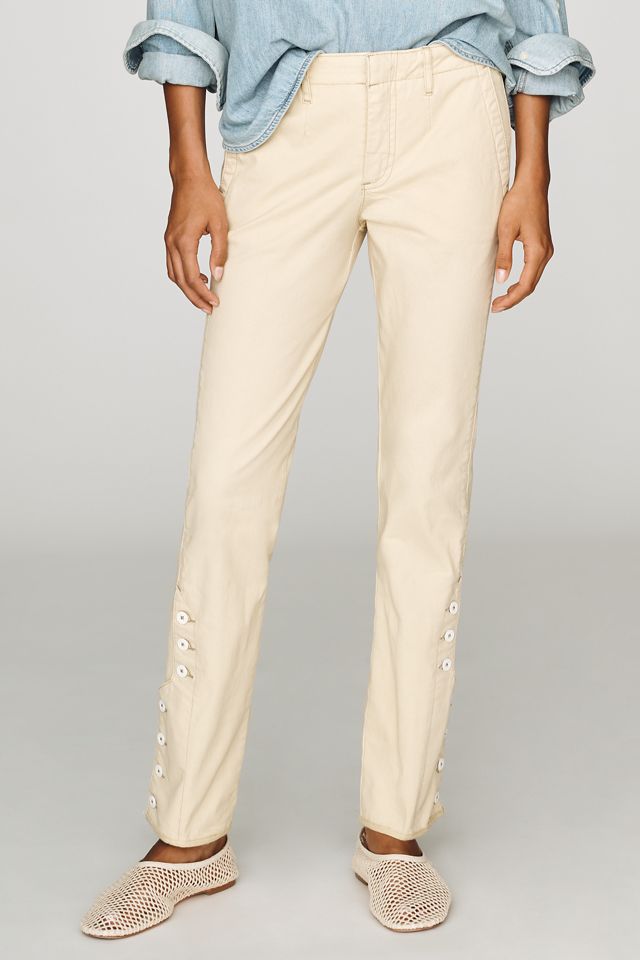By Anthropologie Jodhpur Mid-Rise Straight-Leg Pants #3