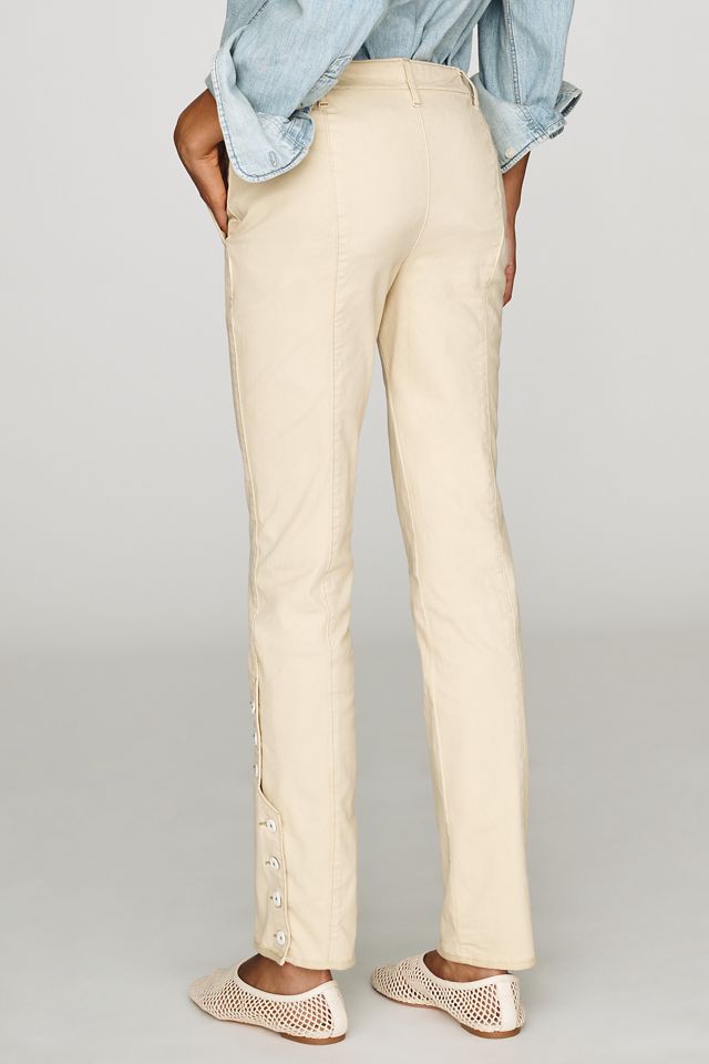 By Anthropologie Jodhpur Mid-Rise Straight-Leg Pants #4