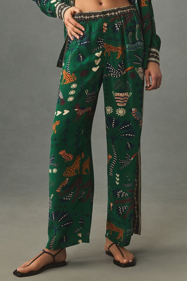 Farm Rio x Anthropologie Printed Pull-On Pants #1