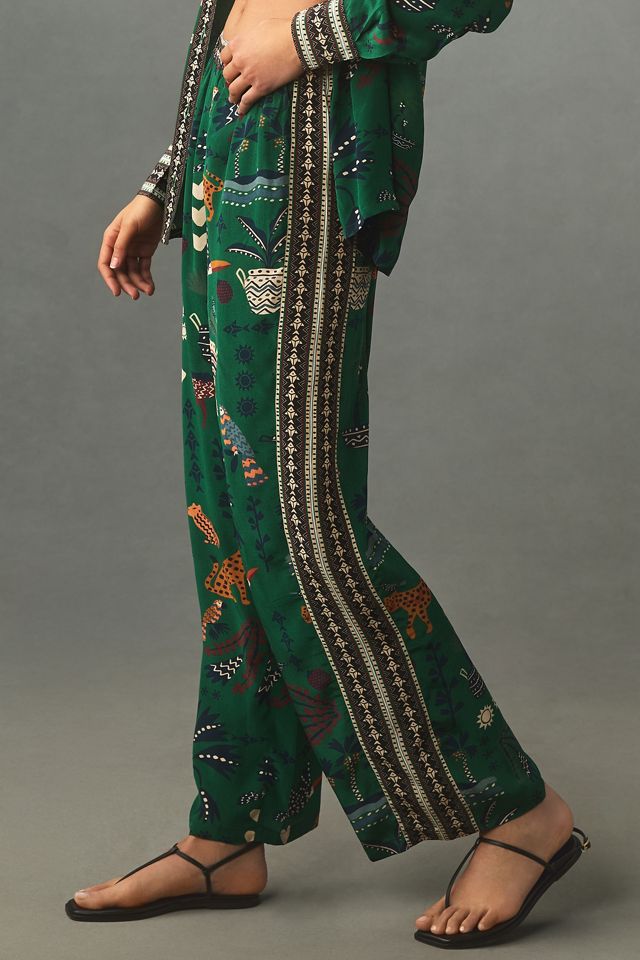 Farm Rio x Anthropologie Printed Pull-On Pants #3