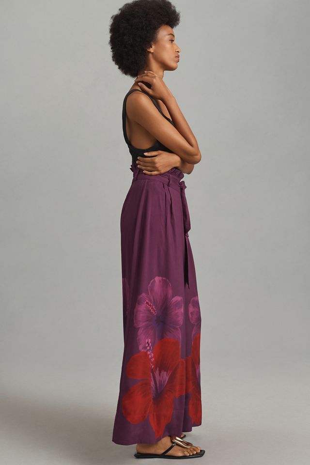 Farm Rio x Anthropologie Floral Wide-Leg Pants #3