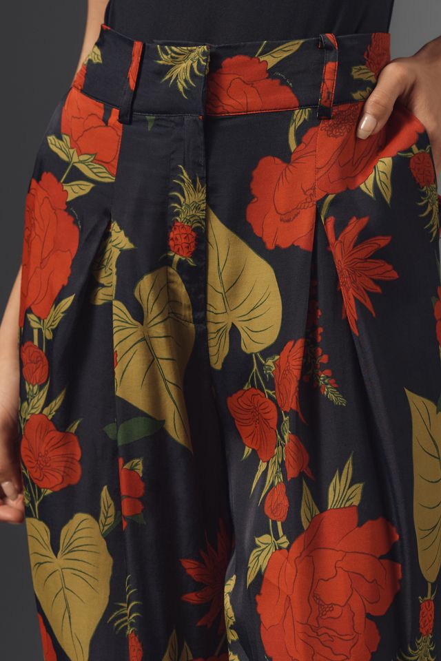 Farm Rio x Anthropologie Wide-Leg Printed Trousers #3