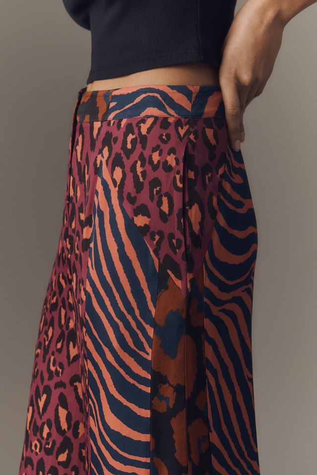 Farm Rio x Anthropologie Mixed-Print Wide-Leg Pants #3